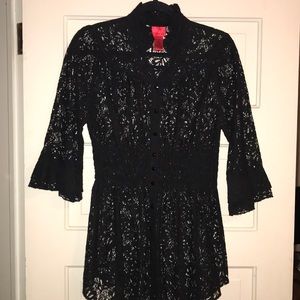 V Cristina Lace Top